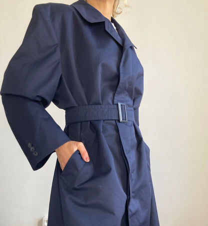Blue Trench Coat