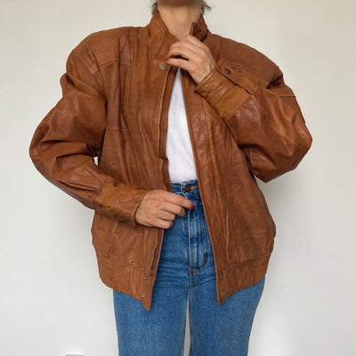 Brown Bomber jacket