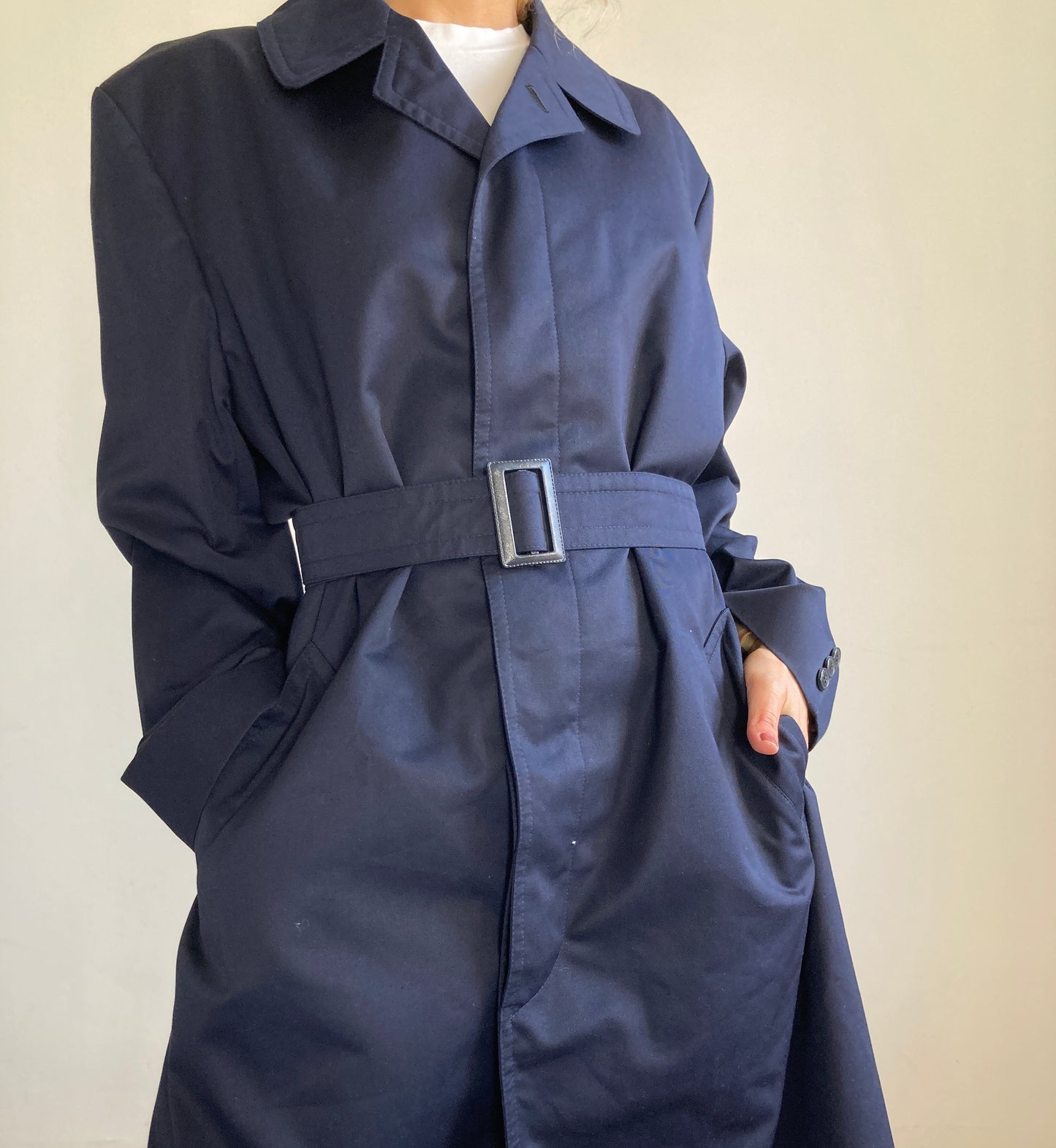 Blue Trench Coat