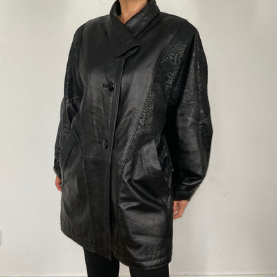 Overcoat Leather jacket