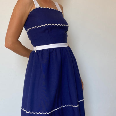 Blue Handmade dress