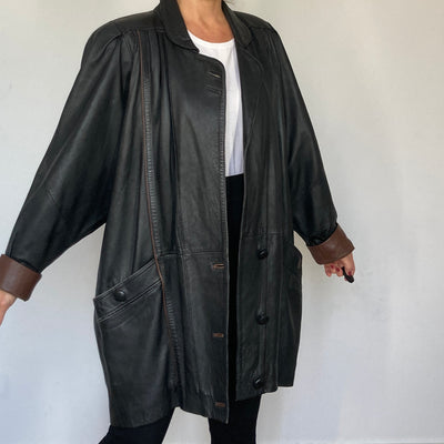 Overcoat Leather jacket