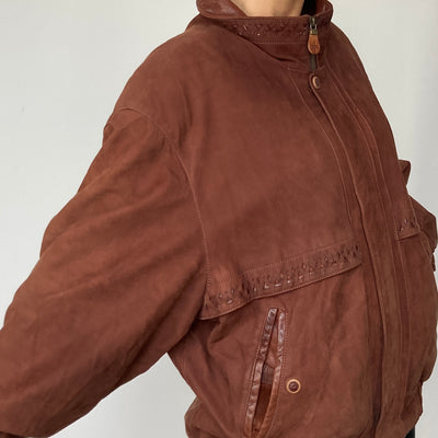 Brown Bomber jacket