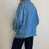 Oversized denim jacket