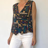 Geometric Vest