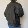 Bomber leather jacket