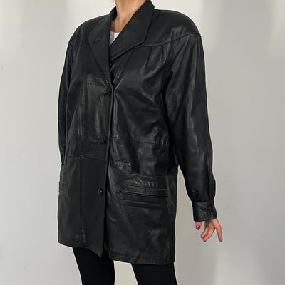 Overcoat Leather jacket