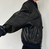 Aviator Bomber leather jacket