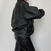 Bomber leather Vest-Jacket