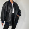 Aviator Bomber leather jacket