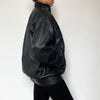 Bomber leather jacket