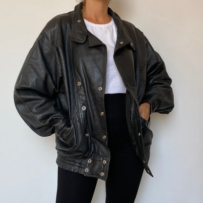 Woman leather jacket