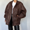 Vintage Brown Bomber jacket