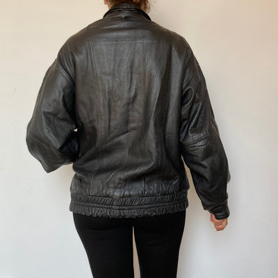 Woman leather jacket