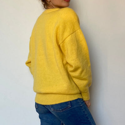 Yellow sweater