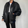 Aviator Bomber leather jacket