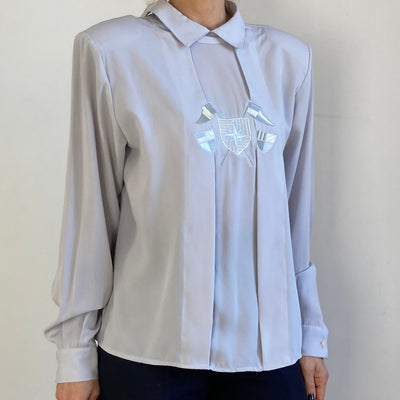 Silver Grey Blouse