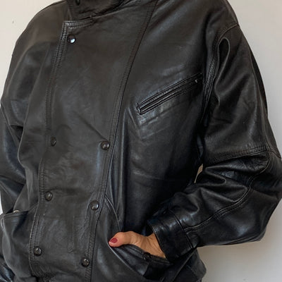 Woman leather jacket