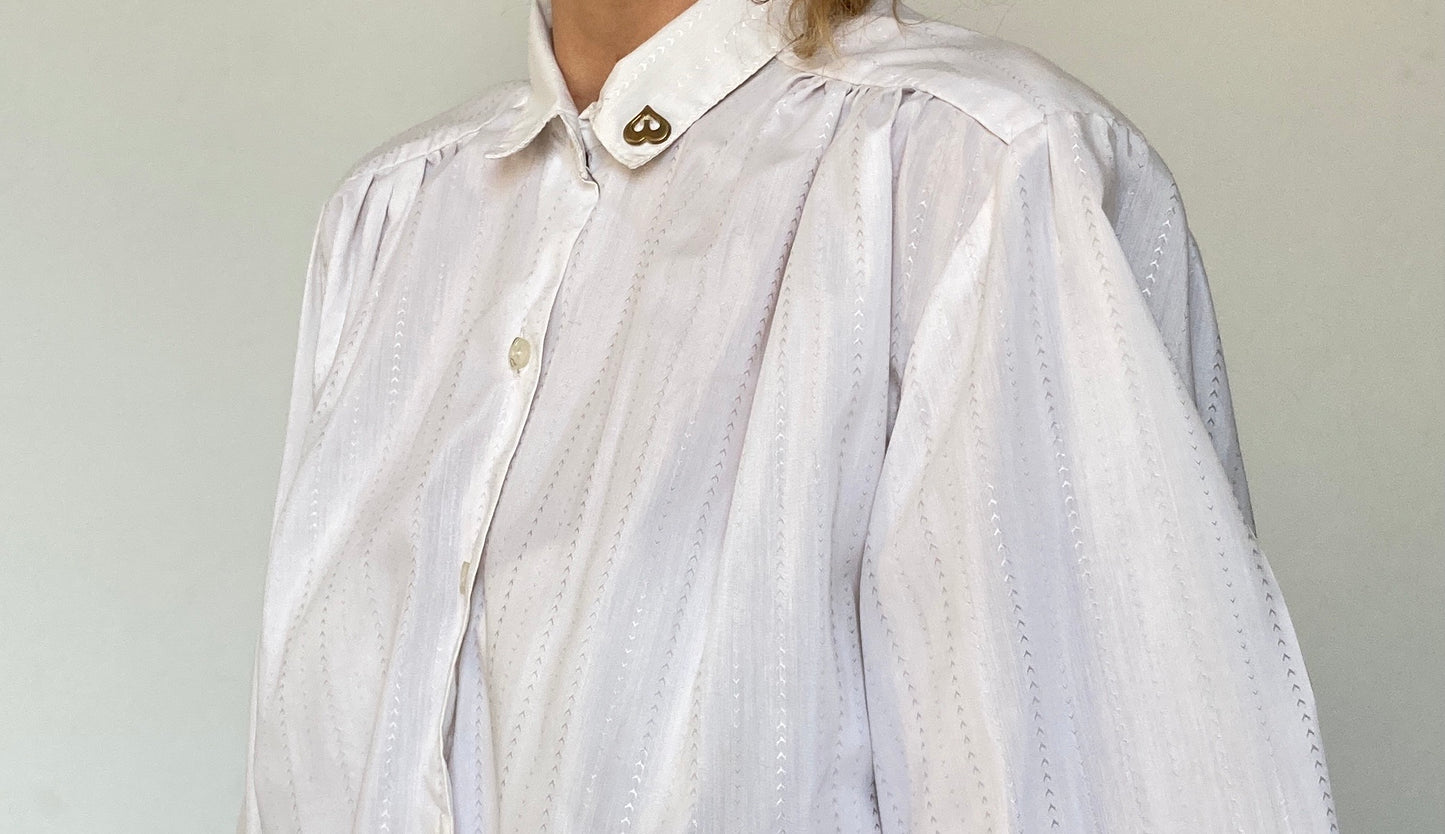 Long sleeve White Blouse