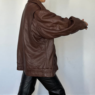 Vintage Brown Bomber jacket