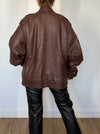 Vintage Brown Bomber jacket