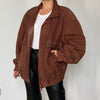 Brown Bomber jacket