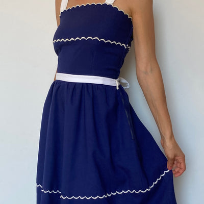 Blue Handmade dress