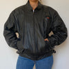 Bomber leather jacket