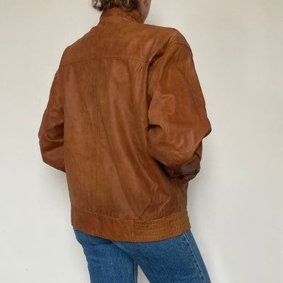 Brown Bomber jacket