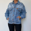 Oversized denim jacket