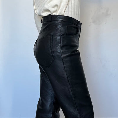 Black Leather trousers