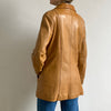 Camel leather jacket