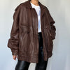 Vintage Brown Bomber jacket