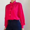 Fuchsia Blouse