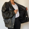 Bomber leather Jacket