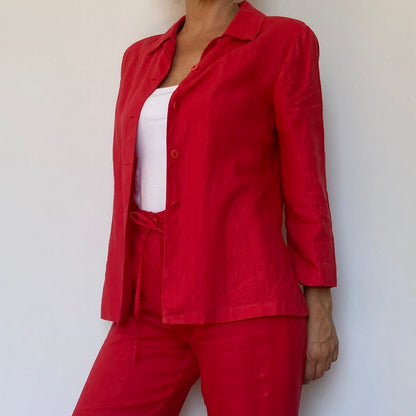 Two pieces Red Suit