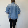 Oversized denim jacket