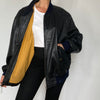 Aviator Bomber leather jacket