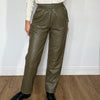 Green Leather trousers