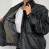 Bomber leather Vest-Jacket