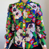 Retro Floral Blouse