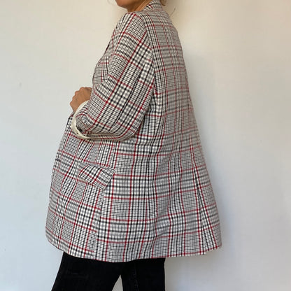 Plaid Blazer