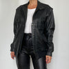 Bomber leather Vest-Jacket