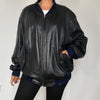 Aviator Bomber leather jacket