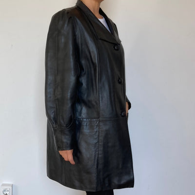 Puffy Sleeves Leather Jacket