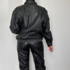 Bomber leather Vest-Jacket