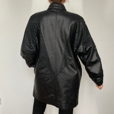 Overcoat Leather jacket