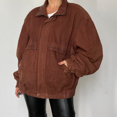 Brown Bomber jacket